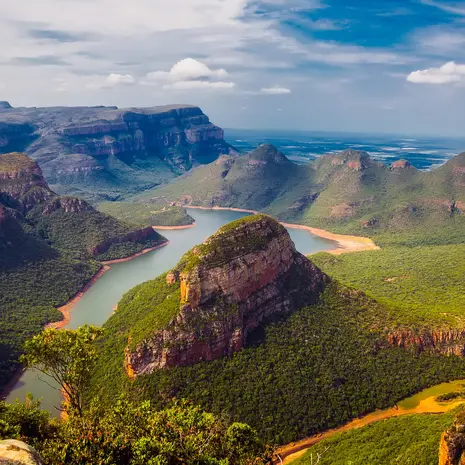 Een van de mooiste wegen in Zuid-Afrika; de Panoramaroute