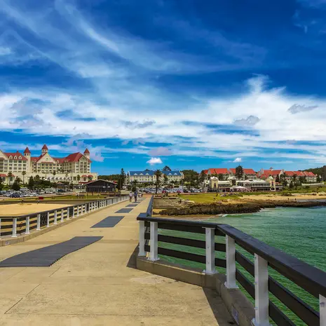 Neem een kijkje bij de pier in Port Elizabeth, Zuid-Afrika