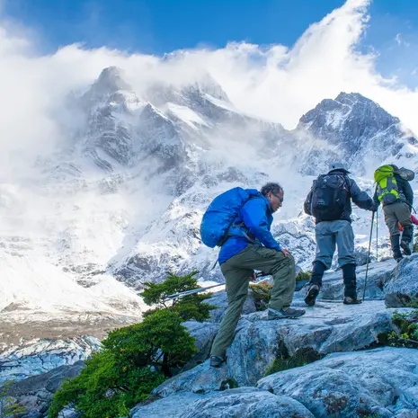 Wandelen in Torres del Paine NP, Chili