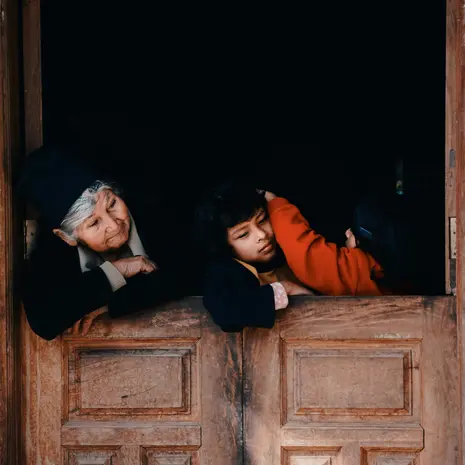 Locals in Samaipata in Oost-Bolivia