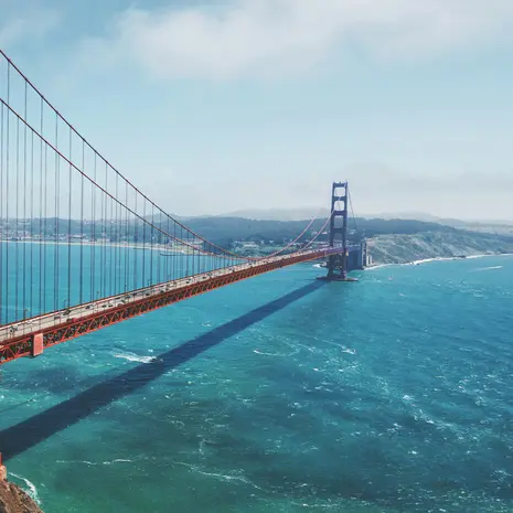De Golden Gate-brug in San Francisco