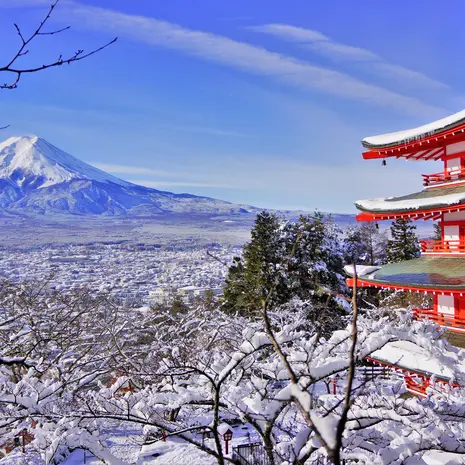 Winter in Japan