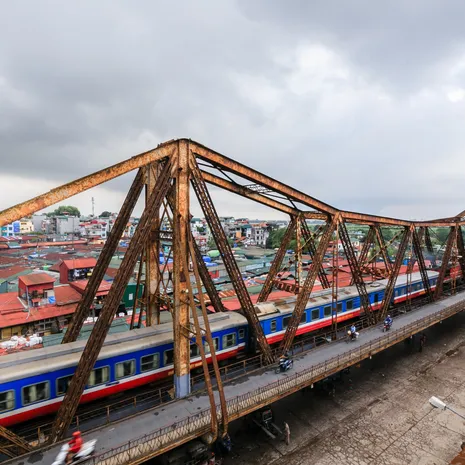 Met de trein reizen in Vietnam