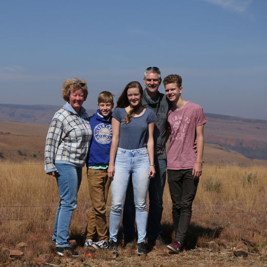 Tessa met haar familie Panoramaroute