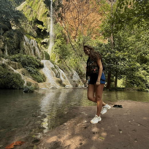 Erawan watervallen in Thailand