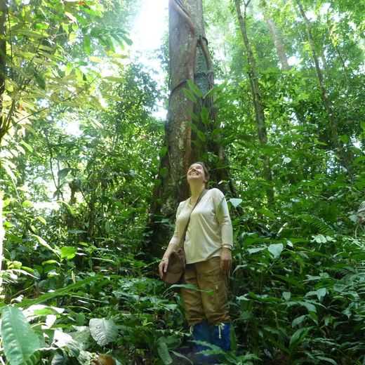 irene in Sumatra midden in de Jungle