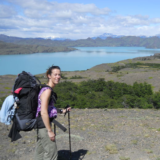 Tamara in Torres del Paine