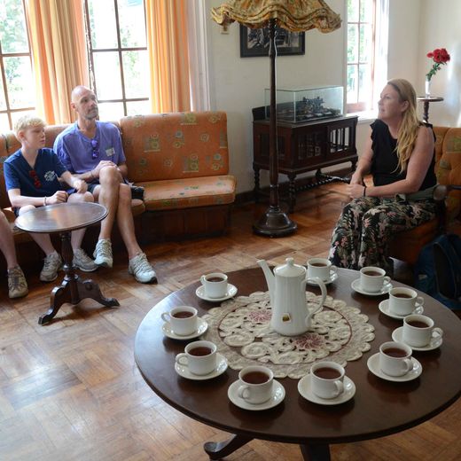 In het huis van Bosscha kun je een kopje thee drinken