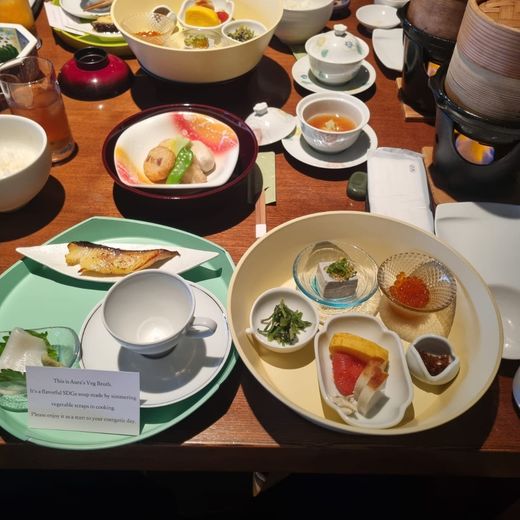 'Kaiseki' in een traditionele Japanse Ryokan
