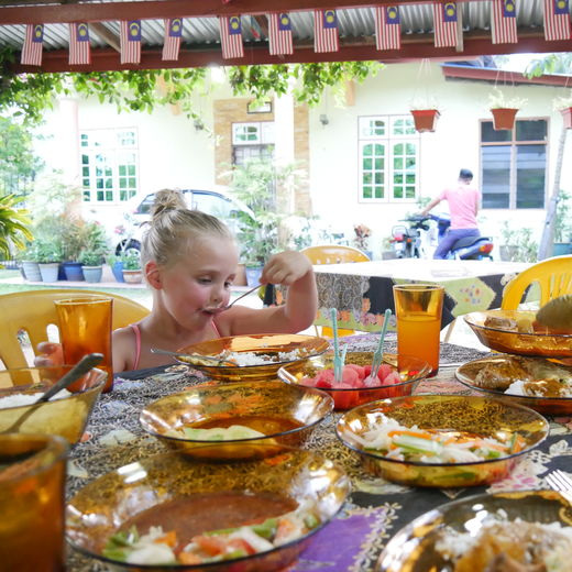 Eten in Maleisie met je kinderen