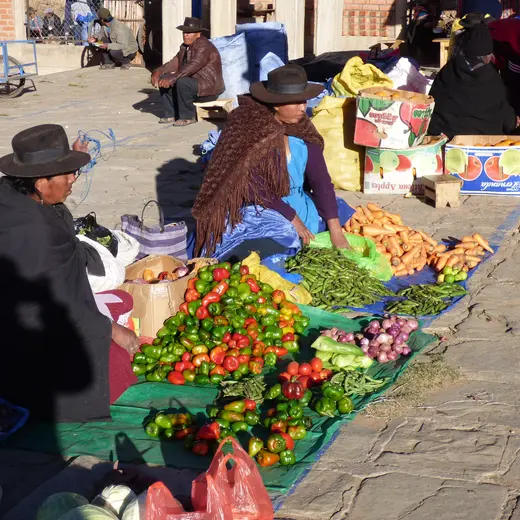 Bolivia Sucre Tarabucomarkt