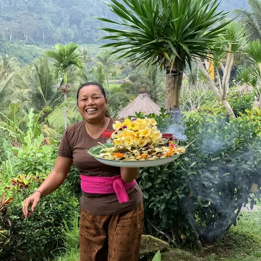 De vriendelijke en vrolijke lokale bevolking op Bali