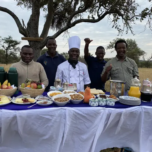 Eten tijdens je safari Tanzania Eten tijdens je safari Tanzania